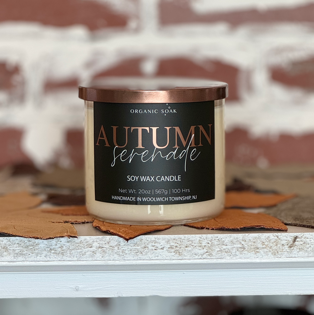 Autumn Serenade 3-Wick Soy Candle