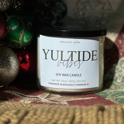 Yuletide Vibes 3-Wick Soy Candle