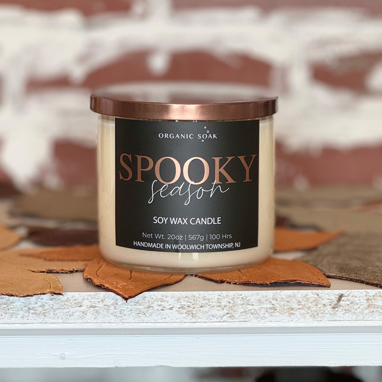 Spooky Season 3-Wick Soy Candle