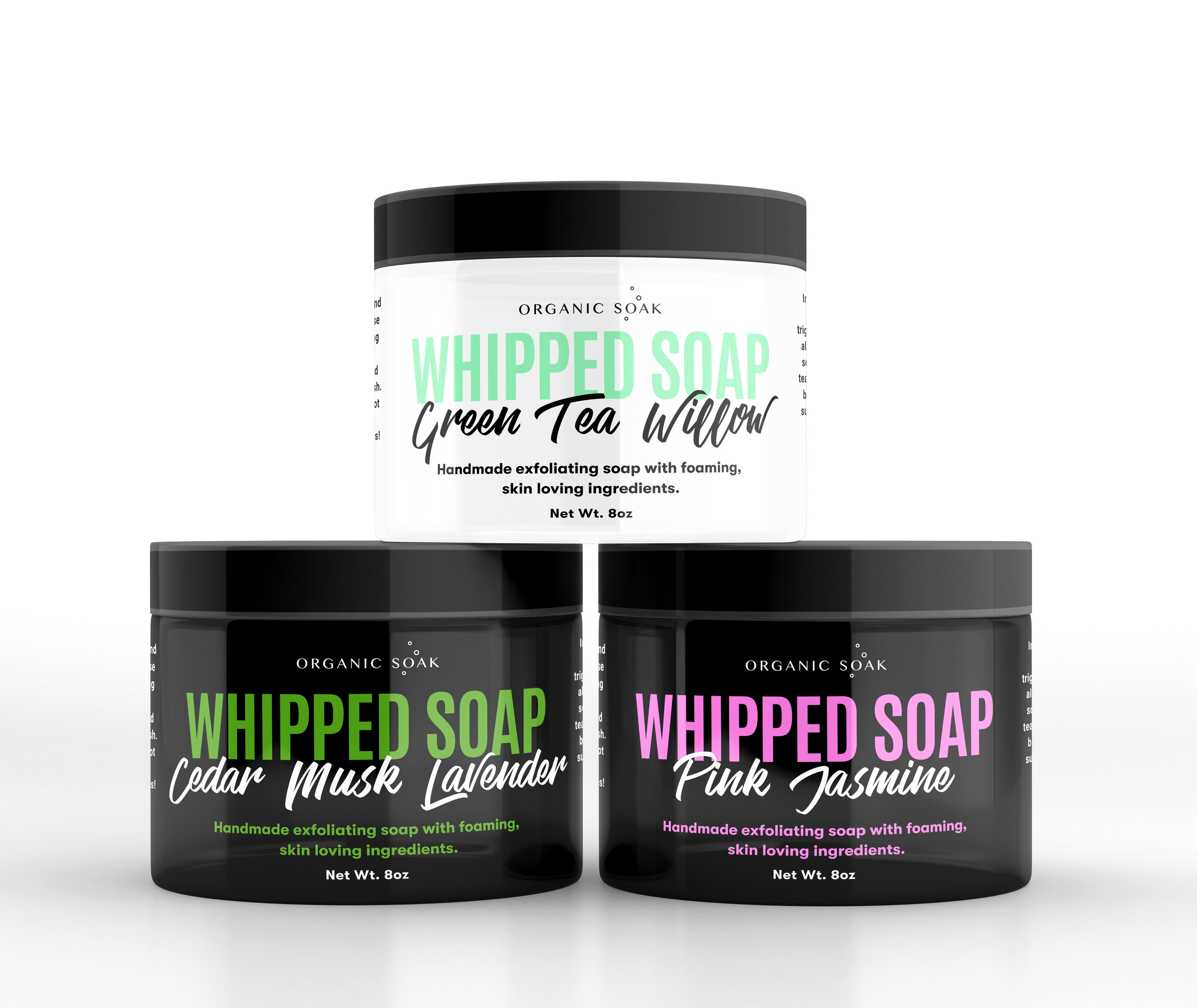 Cedar Musk Lavender Whipped Soap