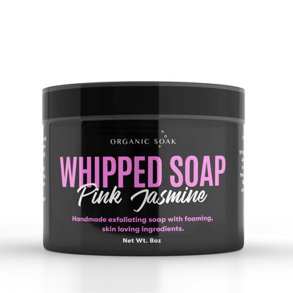 Pink Jasmine Whipped Soap