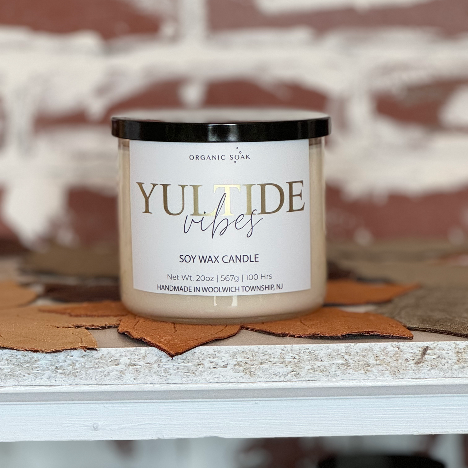 Yuletide Vibes 3-Wick Soy Candle