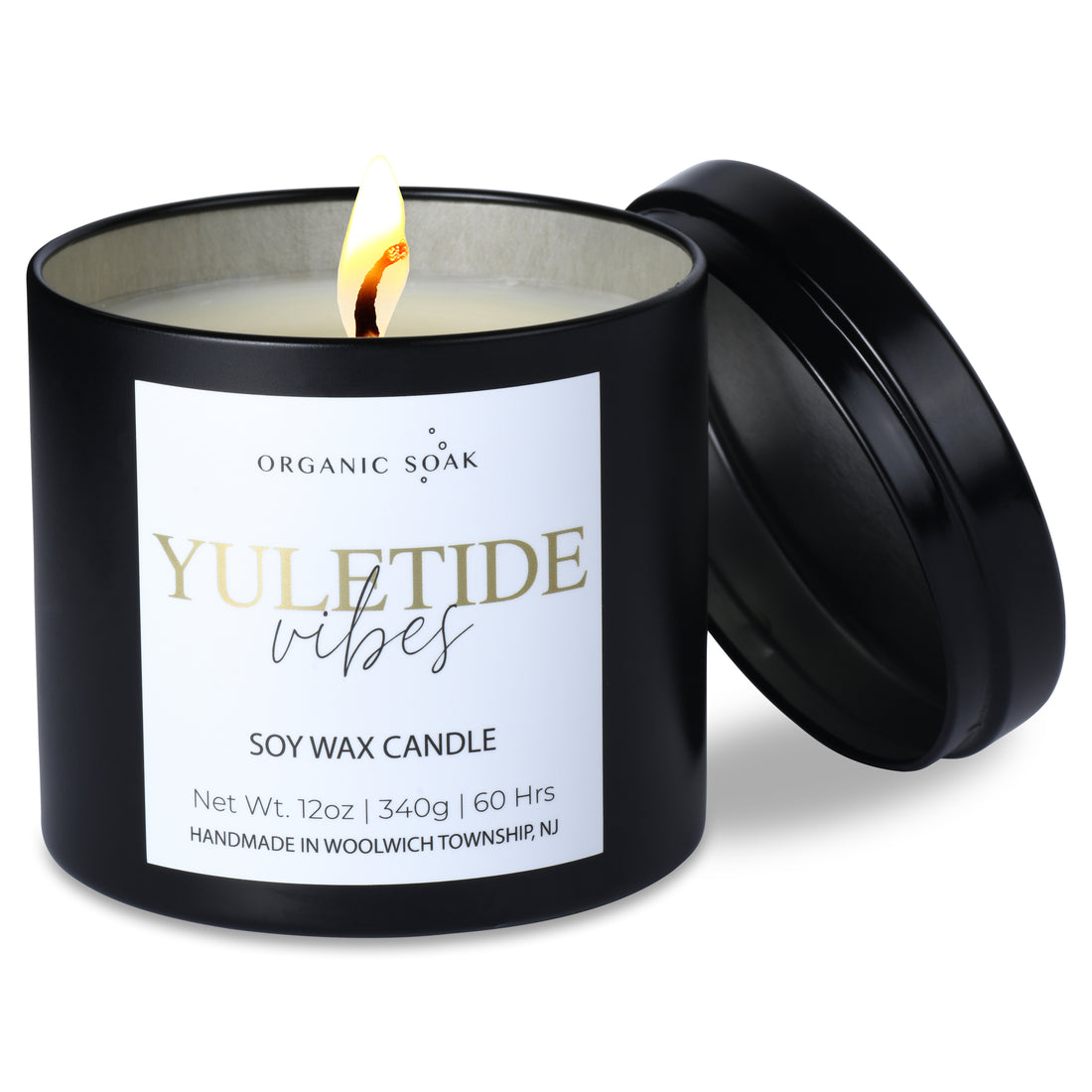 Yuletide Vibes Scented Soy Candle